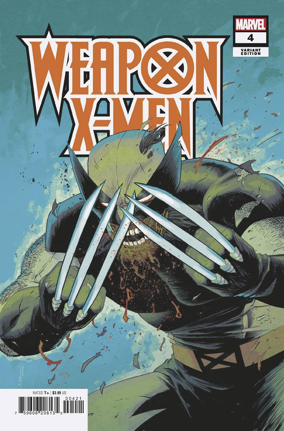 WEAPON X-MEN #4 DECLAN SHALVEY VAR