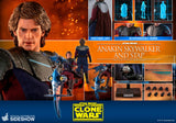 HOT TOYS STAR WARS CLONE WARS - ANAKIN SKYWALKER & STAP 1:6 SCALE FIGURE