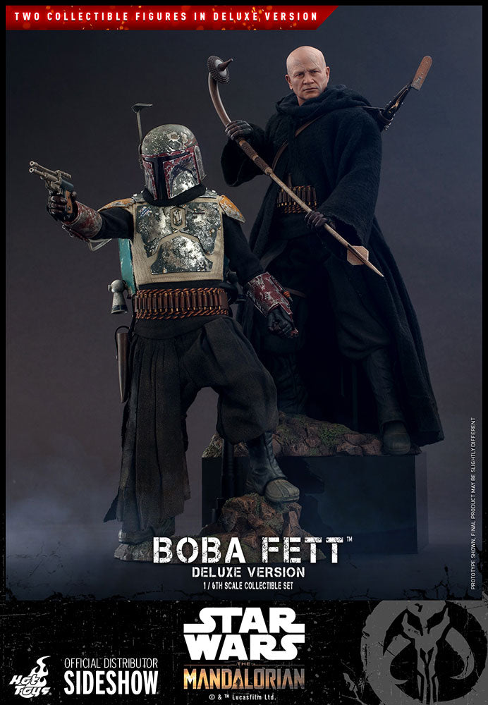 HOT TOYS STAR WARS THE MANDALORIAN - BOBA FETT DELUXE 1:6 SCALE