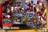 HOT TOYS IRON MAN 3 - IRON MAN MARK XLII DELUXE 1:4  SCALE FIGURE