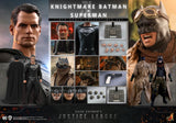 HOT TOYS JUSTICE LEAGUE KNIGHTMARE BATMAN & SUPERMAN 1:6 SCALE FIGURE