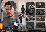 HOT TOYS IRON MAN - TONY STARK MECH TEST DELUXE 1:6 SCALE FIGURE