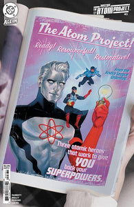 JUSTICE LEAGUE THE ATOM PROJECT #3 (OF 6) CVR C KEVIN WADA CARD STOCK VAR