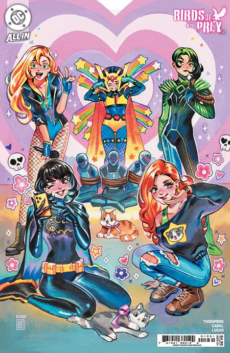 BIRDS OF PREY #19 CVR C RIAN GONZALES CARD STOCK VAR