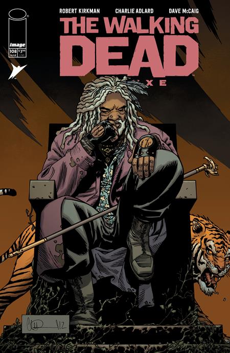 WALKING DEAD DELUXE #108 CVR B CHARLIE ADLARD & DAVE MCCAIG VAR (MR)