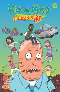 RICK AND MORTY SPRING BREAK OUT #1 (ONE SHOT) CVR A DEAN RANKINE