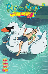 RICK AND MORTY SPRING BREAK OUT #1 (ONE SHOT) CVR B ANGELA TRIZZINO VAR