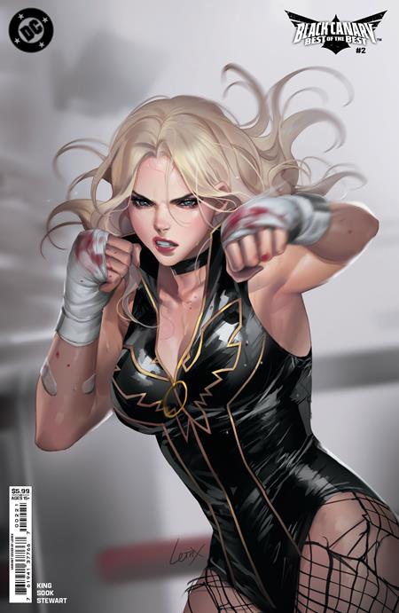 BLACK CANARY BEST OF THE BEST #2 (OF 6) CVR B LESLEY LEIRIX LI CARD STOCK VAR