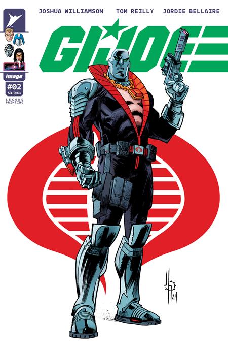 GI JOE #2 2ND PTG CVR B JASON HOWARD COBRA VAR