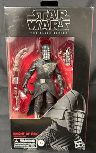 STAR WARS R1 BLACK SERIES 105 KNIGHT OF REN 6IN AF