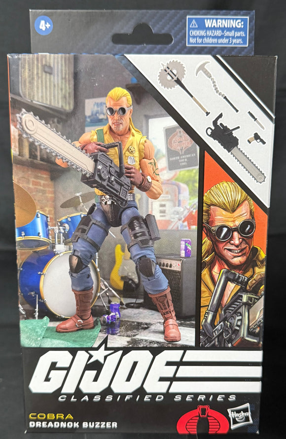 GI JOE CLASSIFIED SERIES 106 DREADNOK BUZZER 6IN AF