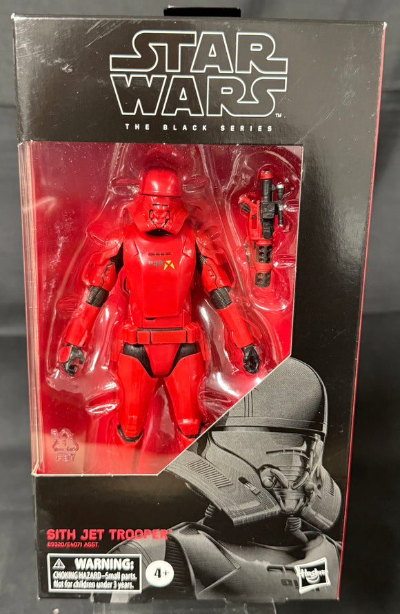 STAR WARS R1 BLACK SERIES 106 SITH JET TROOPER 6IN AF