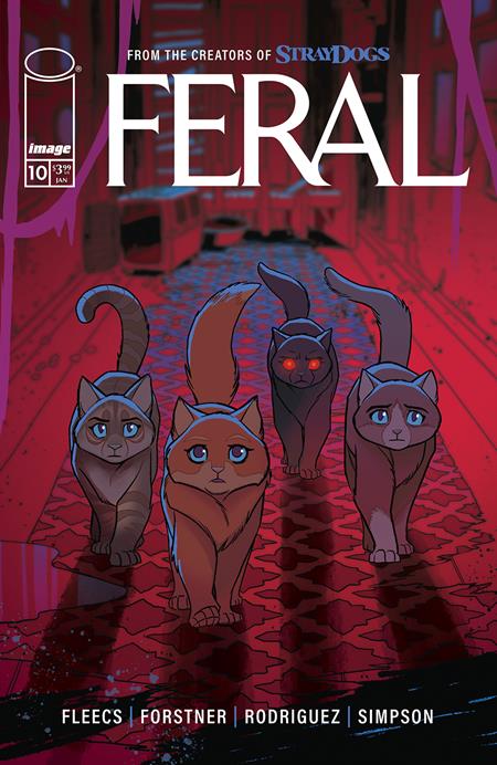 FERAL #10 CVR A TONY FLEECS & TRISH FORSTNER