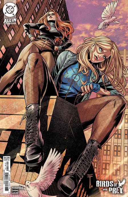 BIRDS OF PREY #18 CVR B SERG ACUNA CARD STOCK VAR