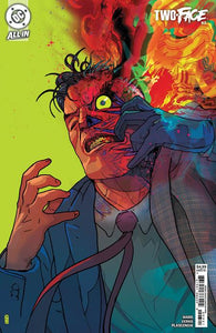 TWO-FACE #3 (OF 6) CVR B CHRISTIAN WARD CARD STOCK VAR