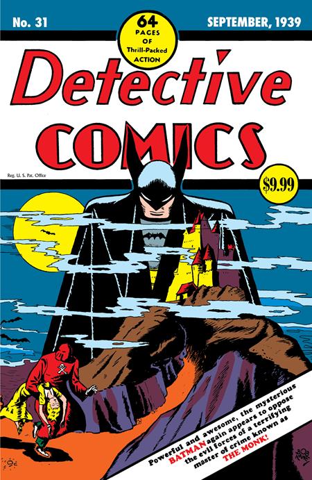 DETECTIVE COMICS #31 FACSIMILE EDITION CVR B BOB KANE FOIL VAR