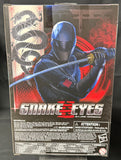 GI JOE CLASSIFIED SERIES 16 SNAKE-EYES MOVIE 6IN AF