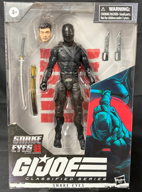 GI JOE CLASSIFIED SERIES 16 SNAKE-EYES MOVIE 6IN AF