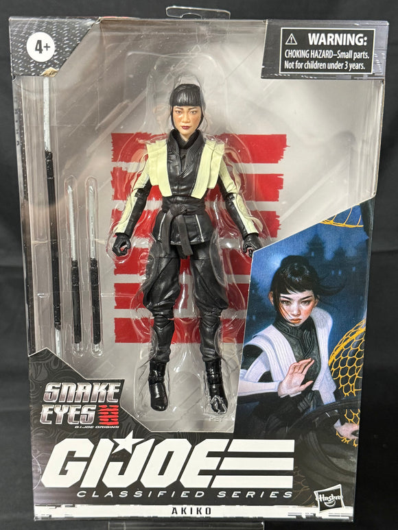 GI JOE CLASSIFIED SERIES 18 AKIKO MOVIE 6IN AF