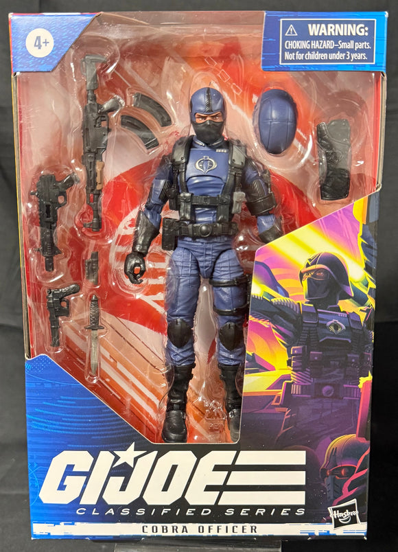 GI JOE CLASSIFIED SERIES 37 COBRA OFFICER 6IN AF