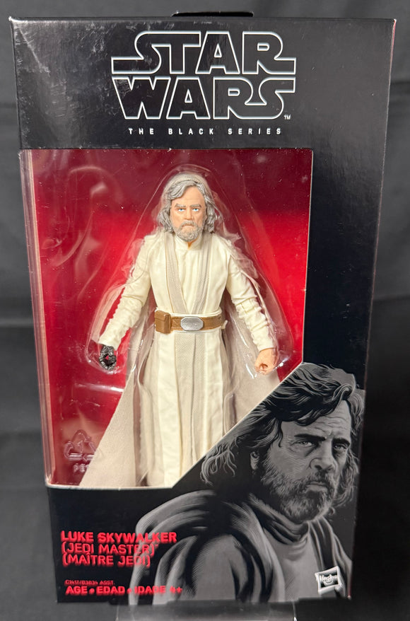 STAR WARS R1 BLACK SERIES 46 LUKE SKYWALKER JEDI MASTER 6IN AF