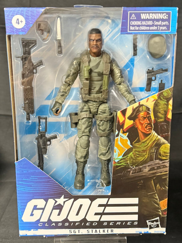 GI JOE CLASSIFIED SERIES 46 SGT STALKER 6IN AF