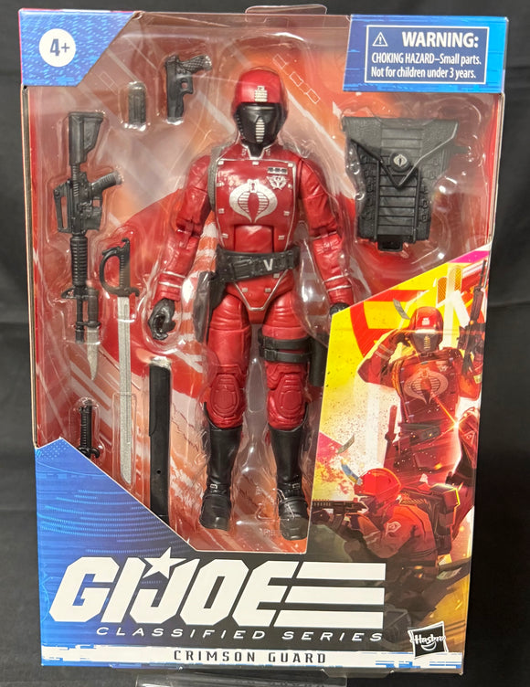 GI JOE CLASSIFIED SERIES 50  CRIMSON GUARD 6IN AF