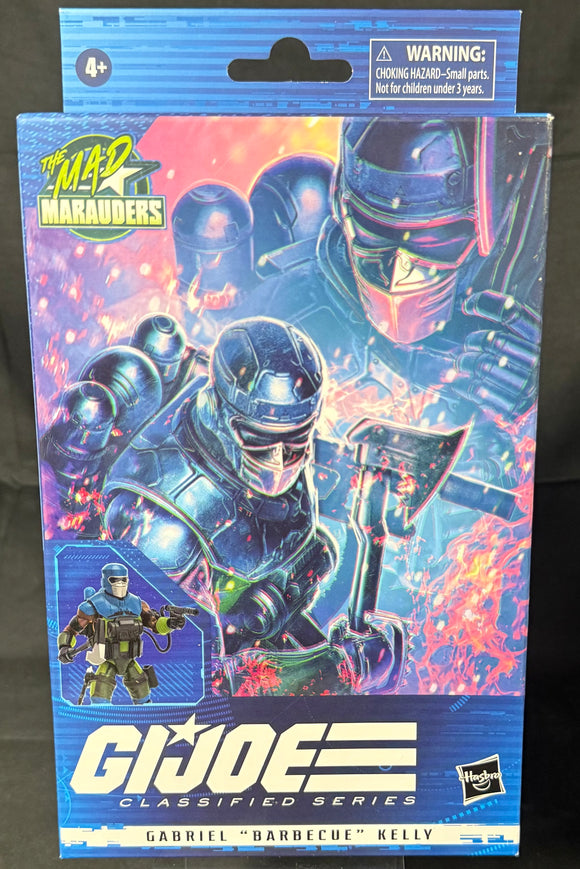 GI JOE CLASSIFIED SERIES 58  BARBECUE 6IN AF