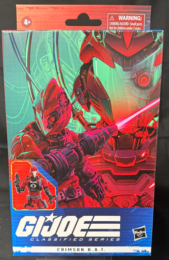 GI JOE CLASSIFIED SERIES 60 CRIMSON BAT 6IN AF
