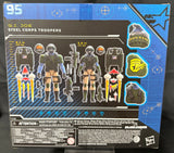 GI JOE CLASSIFIED SERIES 95 STEEL CORPS TROOPERS 6IN AF SET