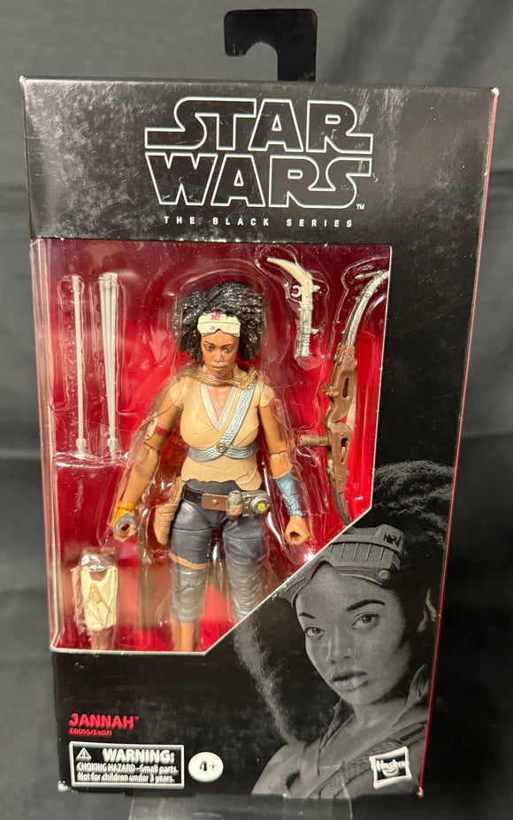 STAR WARS R1 BLACK SERIES 98 JANNAH 6IN AF