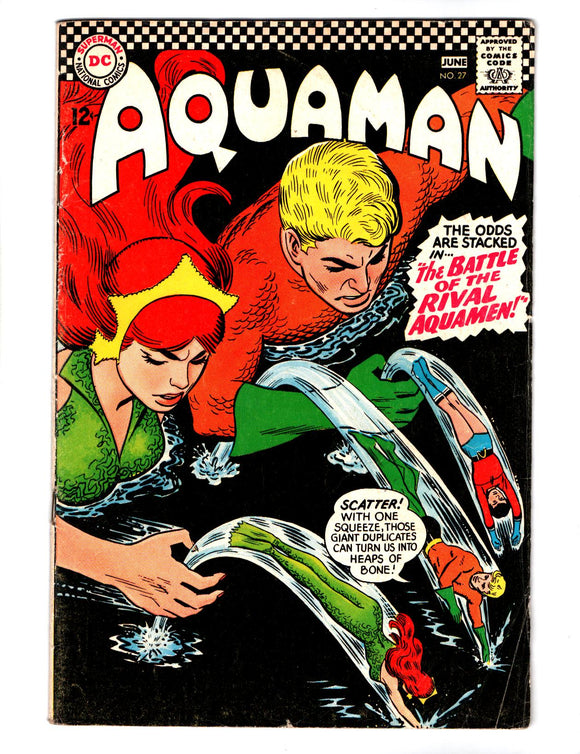 AQUAMAN #27 (1966) VG+/VGFN – Another Dimension Comics