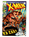 X-MEN #62 (1969) 1ST APPEARANCE OF SAVAGE LAND MUTATES VG/VG+
