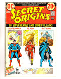 SECRET ORIGINS #1 (1973) VG/VG+