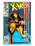 UNCANNY X-MEN #207 (1986) NEWSSTAND EDITION; ICONIC COVER ART VG-/VG