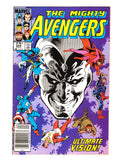 AVENGERS #254 (1985) CANADIAN PRICE VARIANT VF-/VF