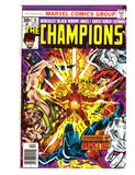 CHAMPIONS #8 (1976) 1ST APPEARANCE OF YURI PETROVICH AS CRIMSON DYNAMO VF/VF+