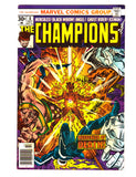 CHAMPIONS #8 (1976) 1ST APPEARANCE OF YURI PETROVICH AS CRIMSON DYNAMO FN-/FN
