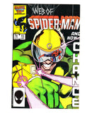 WEB OF SPIDER-MAN #15 (1986) 1ST APPEARANCE OF CHANCE; 1ST VOICE APPEARANCE OF FOREIGNER VFNM/NM-