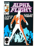 ALPHA FLIGHT #11 (1984) 1ST APPEARANCE OF WILD CHILD; 1ST APPEARANCE OF BOX (ROGER BOCHS); 1ST FULL APPEARANCE OF OMEGA FLIGHT NM