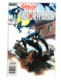 WEB OF SPIDER-MAN #1 (1985) CANADIAN PRICE VARIANT NM-/NM