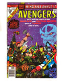 AVENGERS ANNUAL #7 (1976) 1ST APPEARANCE OF THE MIND, SPACE & REALITY INFINITY GEMS; DEATH OF ADAM WARLOCK, GAMORA AND PIP THE TROLL VF