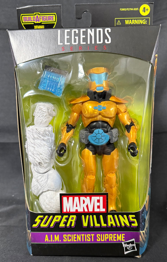 MARVEL VILLAINS LEGENDS (XEMNU BAF) AIM SCIENTIST SUPREME 6IN AF
