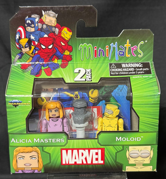 MARVEL MINIMATES SERIES 48 VARIANT ALICIA MASTERS/MOLOID