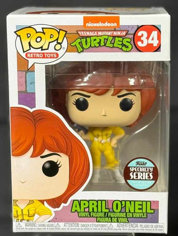 POP TMNT APRIL O NEIL SPECIALTY SERIES VIN FIG