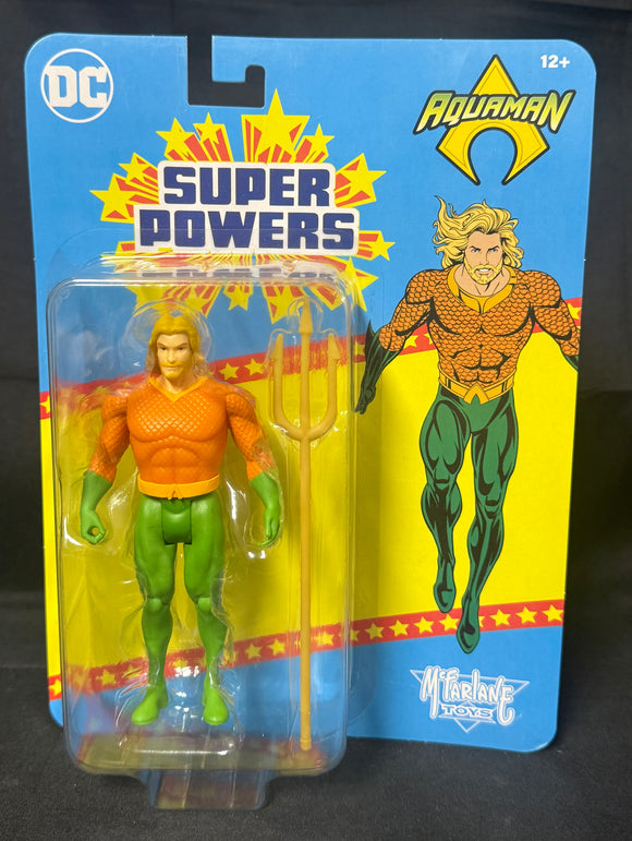 DC SUPER POWERS AQUAMAN 4.5IN AF