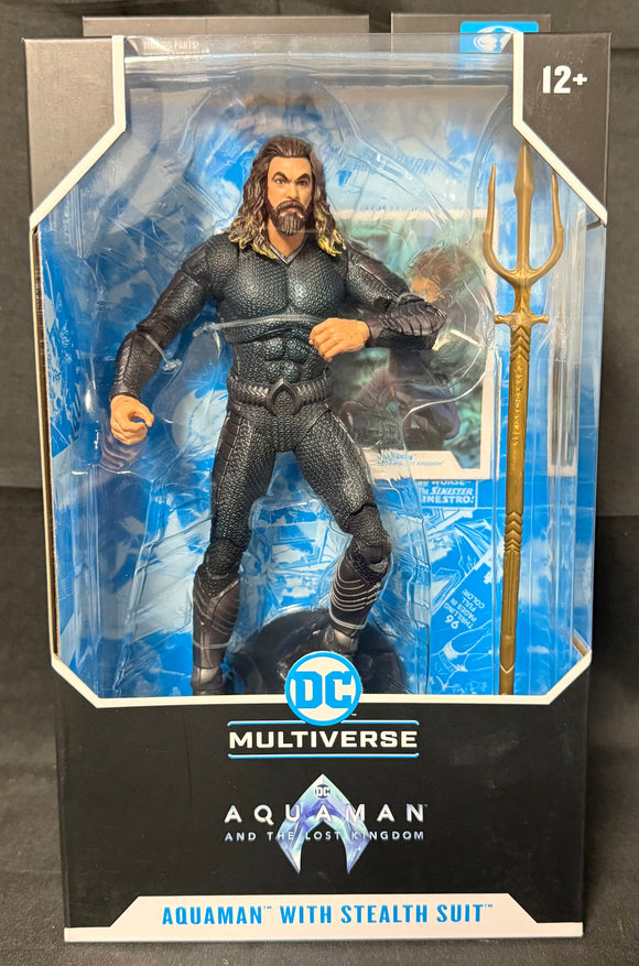 DC MULTIVERSE AQUAMAN II - AQUAMAN STEALTH SUIT 7IN AF