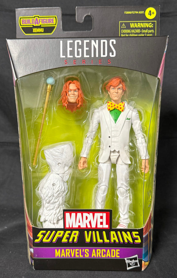 MARVEL VILLAINS LEGENDS (XEMNU BAF) ARCADE 6IN AF