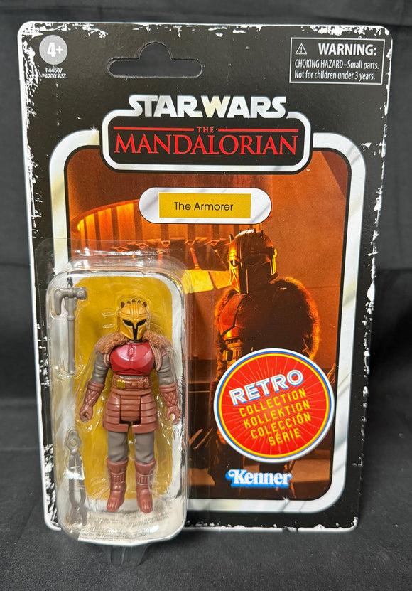 STAR WARS MANDALORIAN RETRO COLLECTION ARMORER 3.75IN AF