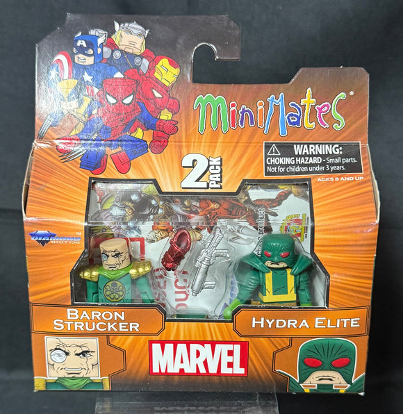 MARVEL MINIMATES SERIES 54 BARON STRUCKER/HYDRA ELITE